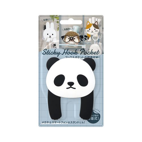 Panda Sticky Hook Pocket