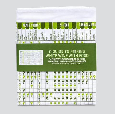 A Guide to Pairing White Wine With Food Tea Towel