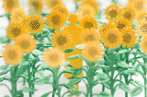 Architectural Model Sunflowers