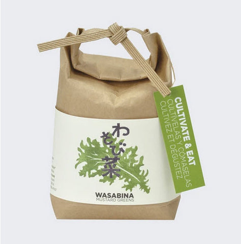 Cultivate & Eat Japanese Greens: Wasabina