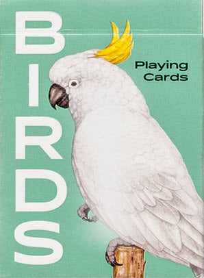 Birds Playing Cards