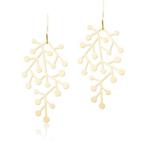 Snow Days Earrings (S) Gold