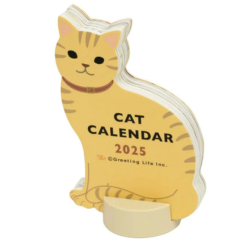 2025 Die Cut Cat Calendar