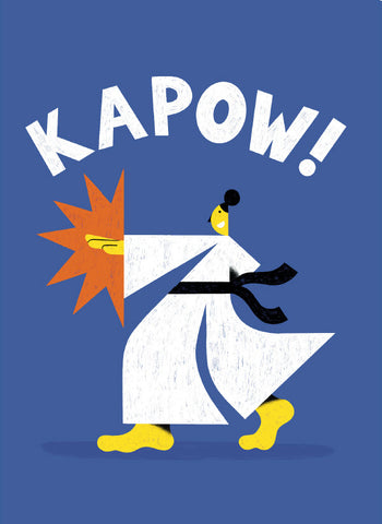 Kapow Card By Parapaboom