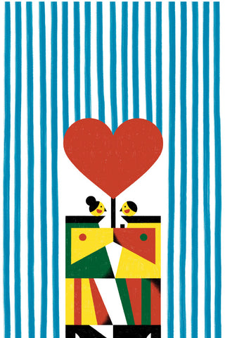Umbrella Love Card By Parapaboom