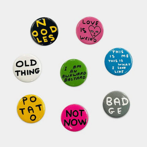 Shrigley Badge Set 2