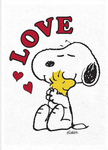 Love Snoopy Tea Towel