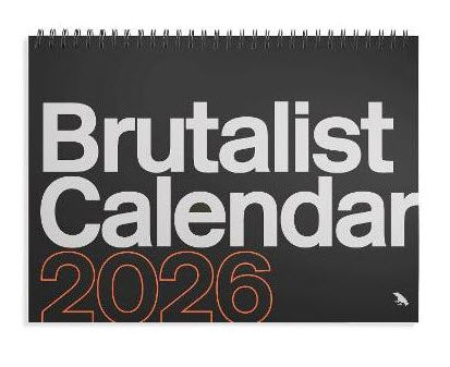 Brutalist Calendar 2026