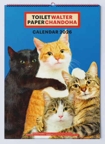 ToiletWalter PaperChandoha Calendar 2026