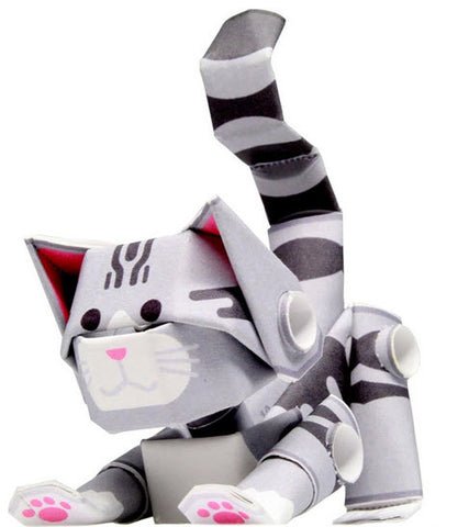 Piperoid Silver Tabby Cat
