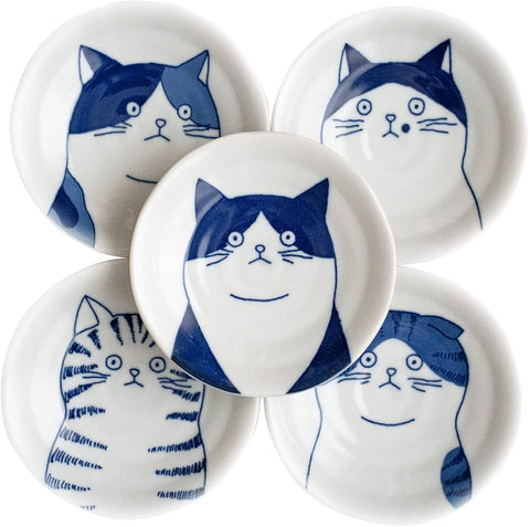 SHICHITA Cat Mini Plate Set