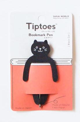 Tiptoes Bookmark Pen (Cat)