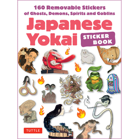 Japanese Yokai Sticker Book: 200 Removable Stickers