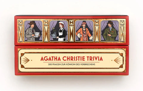 Agatha Christie Trivia Cards