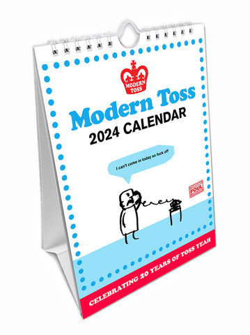 Modern Toss 2024 Calendar
