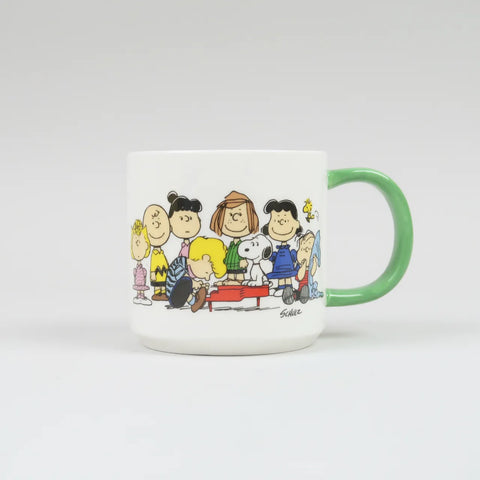 Peanuts Gang & House Mug
