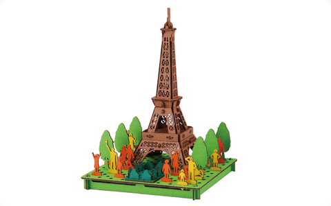 Eiffel Tower Paper Craft Model