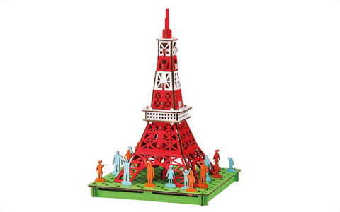 Tokyo Tower Paper Craft Model