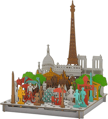 Paris Paper Craft Model