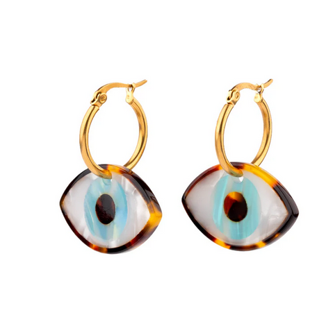 Blue Eye Earrings