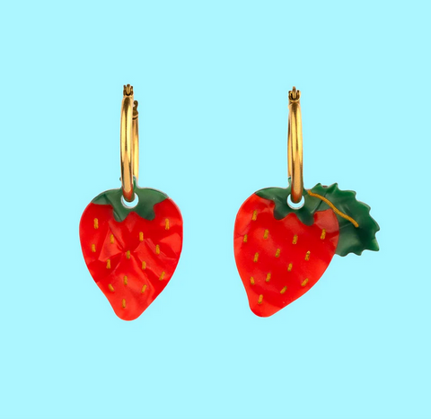 Strawberry Earrings