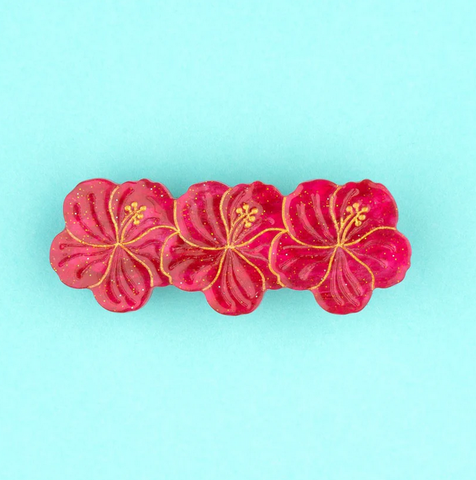 Hibiscus Barrette