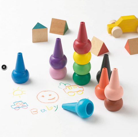 Baby Colour Crayons (pack of 6)