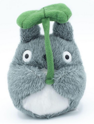 Totoro Leaf Beanbag Plush