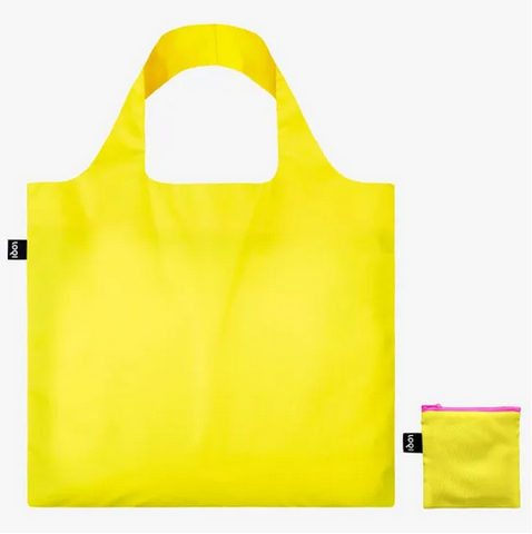 Loqi Neon Yellow Recycled Bag