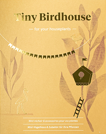 Tiny Birdhouse For Your Plants