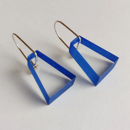 Blue Block earrings