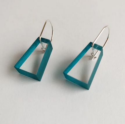 Jade Block earrings