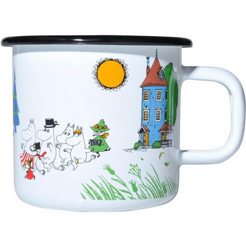 Moomin "Valley" Enamel Mug