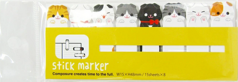 Scottish Fold Sticky Note Page Markers