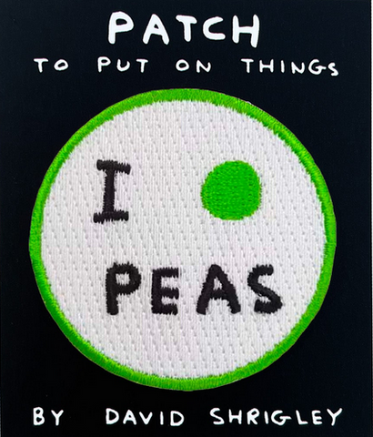 I Pea Peas Iron on Patch