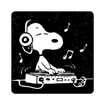 DJ Snoopy Sticker