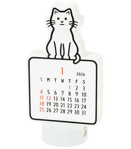 Cat Die-Cut  Noritake Calendar 2026