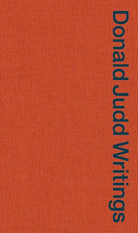 Donald Judd Writings