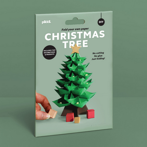 Paper Christmas Tree - Origami Set