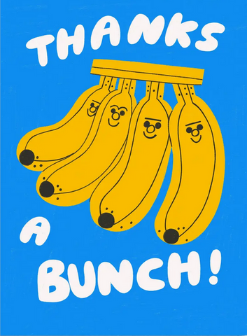 Thanks A Bunch - Greeting Card