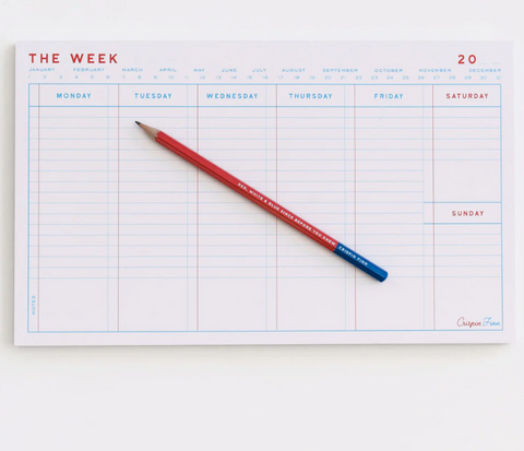 Crispin Finn - The Week Pad