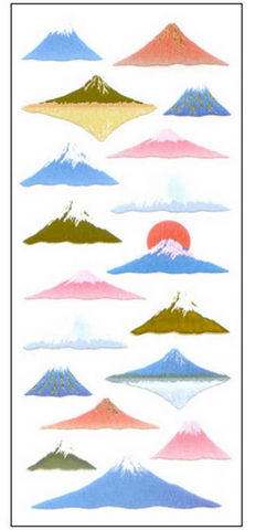 Okuyama Shokai Japanese-style sticker: Mount Fuji