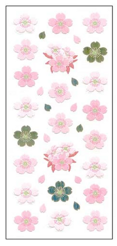 Okuyama Shokai Japanese-style sticker: Sakura