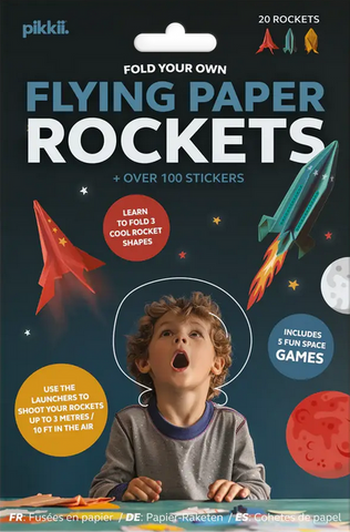 Flying Paper Rockets