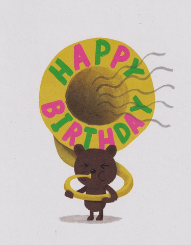 Birthday Blast Greeting Card