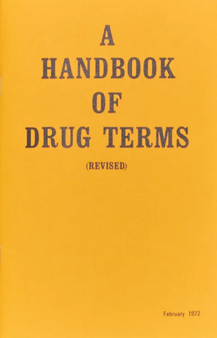 A Handbook Of Drug Terms