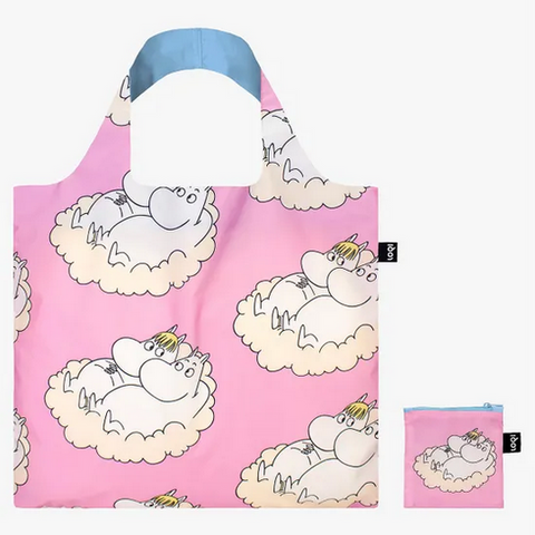 LOQI Moomin Cloud Recycled Bag