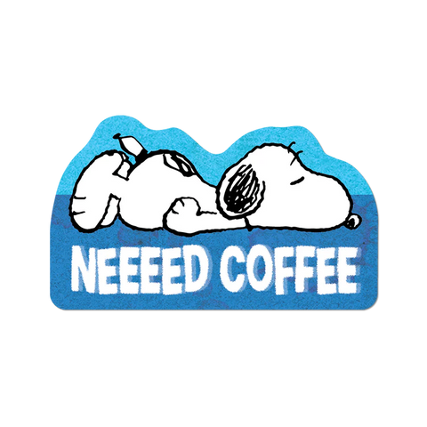 Need Coffee Sticker