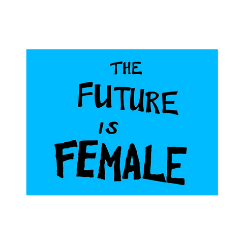 The Future Is Female Sticker