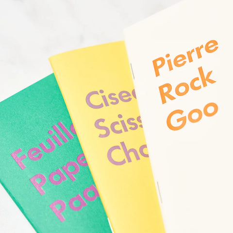 Goo Choki Paa - 3 Notebook Set